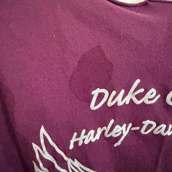 Harley-Davidson Women's Purple Short Sleeve Tee - Picture 4 of 6